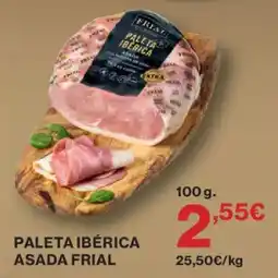 Hipercor Frial paleta ibérica asada oferta