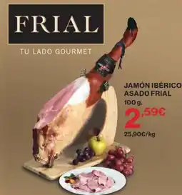Hipercor Frial jamón ibérico asado oferta