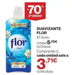 Hipercor flor suavizante flor oferta