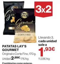 Hipercor Lay's Patatas Gourmet oferta