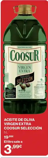 Hipercor Coosur aceite de oliva virgen extra selección oferta