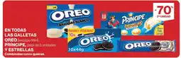 Hipercor Oreo y Principe en rodas las galletas y estrellas oferta