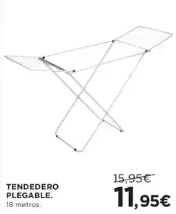 Hipercor Tendedero plegable oferta