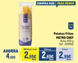 Makro Metro Chef patatas fritas oferta