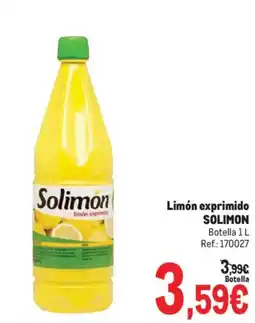 Makro Solimon limón exprimido oferta