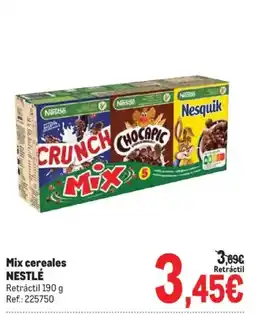 Makro Nestlé mix cereales oferta