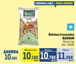 Makro BASOAN Boletus troceados oferta