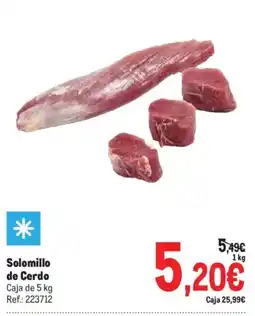 Makro Solomillo de Cerdo oferta