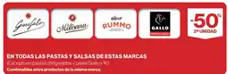 Hipercor Garofalo Molisana Rummo Gallo pasta clásica oferta