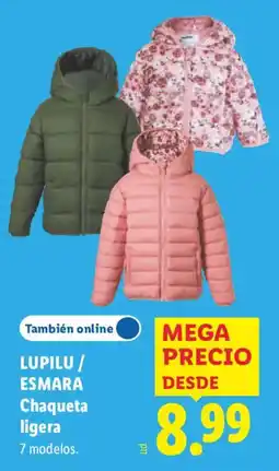 Lidl Lupilu / Esmara Chaqueta ligera oferta