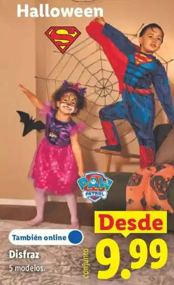 Lidl Disfraz oferta