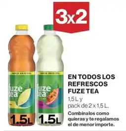 Hipercor Fuze tea oferta