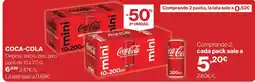 Hipercor Coca-Cola original, zero o zero zero oferta