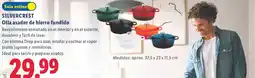 Lidl Silvercrest olla asador de hierro fundido oferta