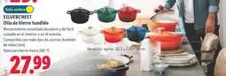 Lidl Silvercrest olla de hierro fundido oferta