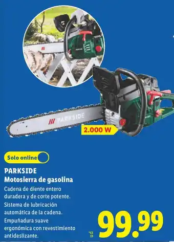 Parkside Motosierra de gasolina