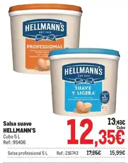 Makro Hellmann's salsa suave oferta