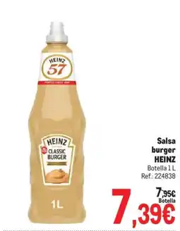 Makro Heinz salsa burger oferta