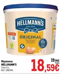 Makro Hellmann's mayonesa original oferta