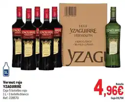 Makro Yzaguirre vermut rojo oferta