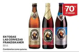 Hipercor Franziskaner las cervezas franziskaner oferta