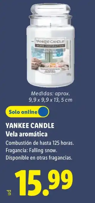Yankee candle vela aromática