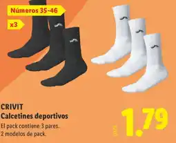 Lidl Crivit calcetines deportivos oferta
