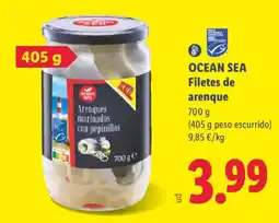 Lidl Ocean Sea filetes de arenque oferta