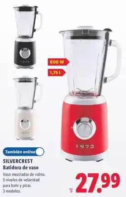 Lidl Silvercrest batidora de vaso oferta