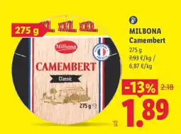 Lidl Milbona camembert oferta