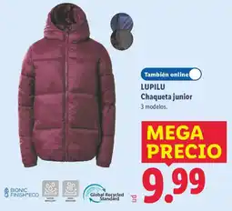 Lidl Lupilu chaqueta junior oferta
