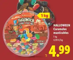 Lidl Halloween Caramelos masticables oferta