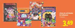 Lidl Libros de actividades de Halloween oferta