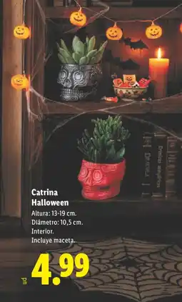 Lidl Catrina Halloween oferta