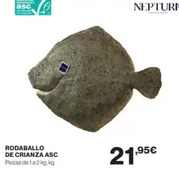 Hipercor Neptura rodaballo de crianza asc oferta