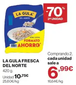 Hipercor La gula fresca del norte oferta