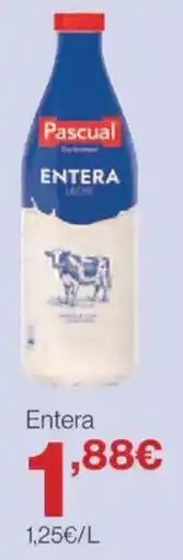 Hipercor Pascual Entera Leche oferta