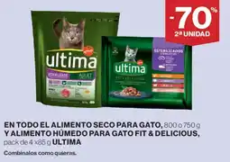Hipercor ultima alimento seco para gato oferta