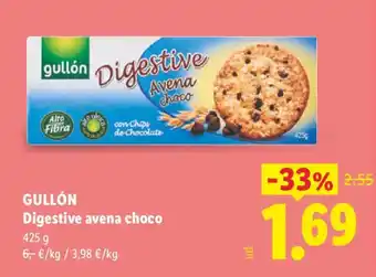 Gullón digestive avena choco