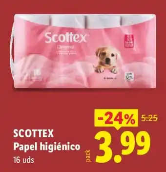 Scottex Papel higiénico