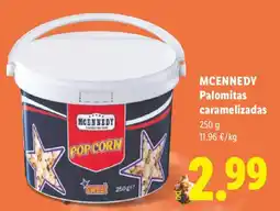 Lidl Mcennedy palomitas caramelizadas oferta