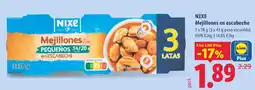 Lidl Nixe mejillones en escabeche oferta