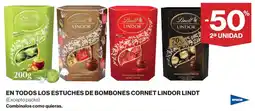 Hipercor Lindt Lindor bombones cornet oferta