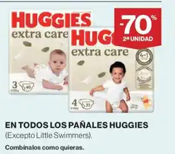 Hipercor Huggies extra care oferta
