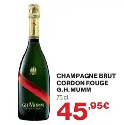 Hipercor G.H.Mumm Champagne Brut Cordon Rouge oferta