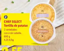 Lidl Chef Select tortilla de patatas oferta