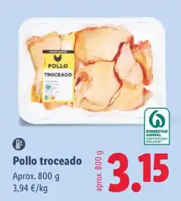 Lidl Pollo troceado oferta
