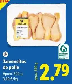 Lidl Pollo jamoncitos oferta