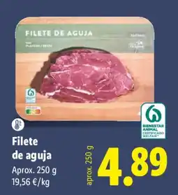 Lidl Filete de aguja oferta