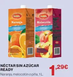 Hipercor Ready néctar sin azúcar oferta
